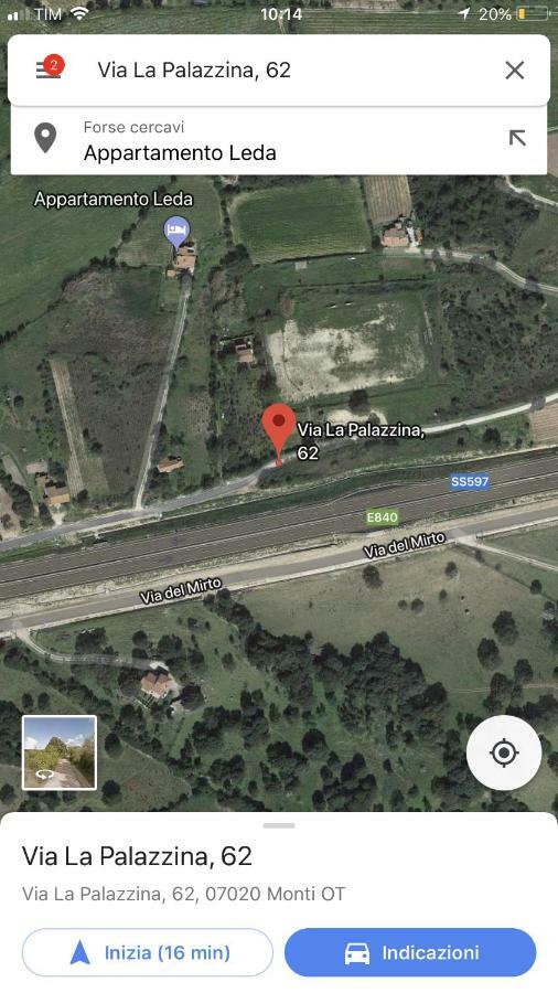 Appartamento Leda Piras Exteriör bild